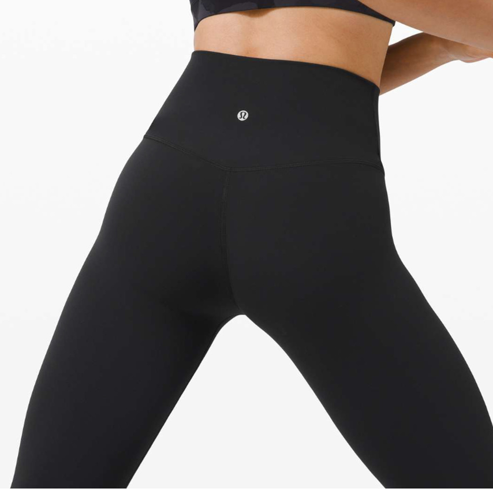 Lululemon Align Pant 28" Black Size 8 High Rise Nulu Yoga Leggings Workout